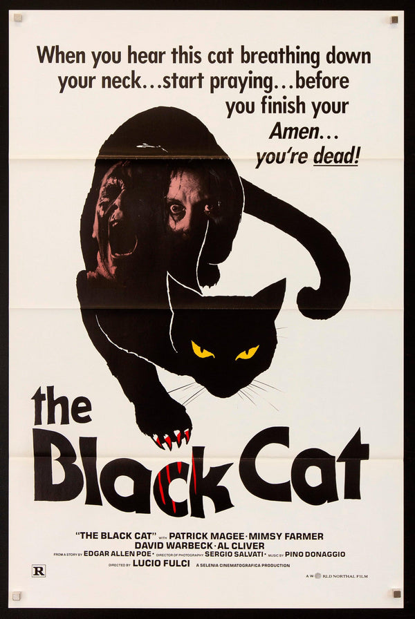 The Black Cat Movie Poster 1984 – Film Art Gallery