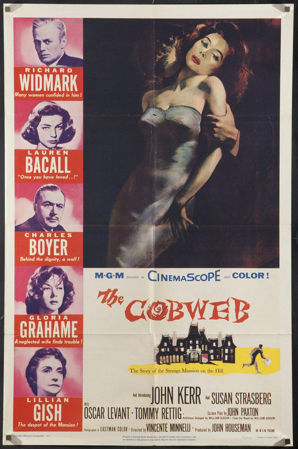 [Image: The-Cobweb-Vintage-Movie-Poster-Original...1640663164]