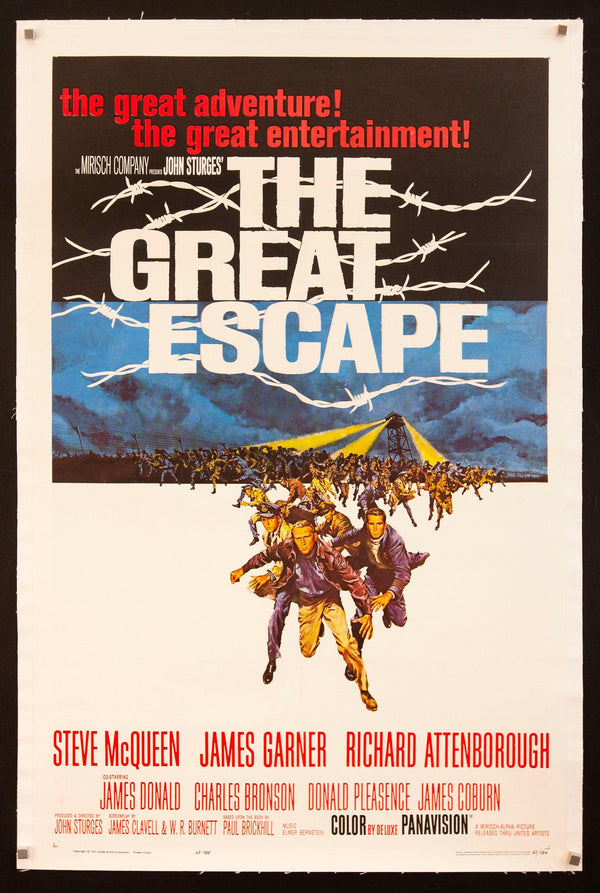 The Great Escape Movie Poster 1963 1 Sheet (27x41)