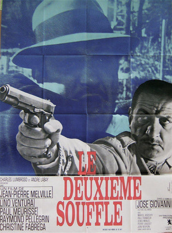 The Second Breath (Le Deuxieme Souffle) Vintage French Movie Poster
