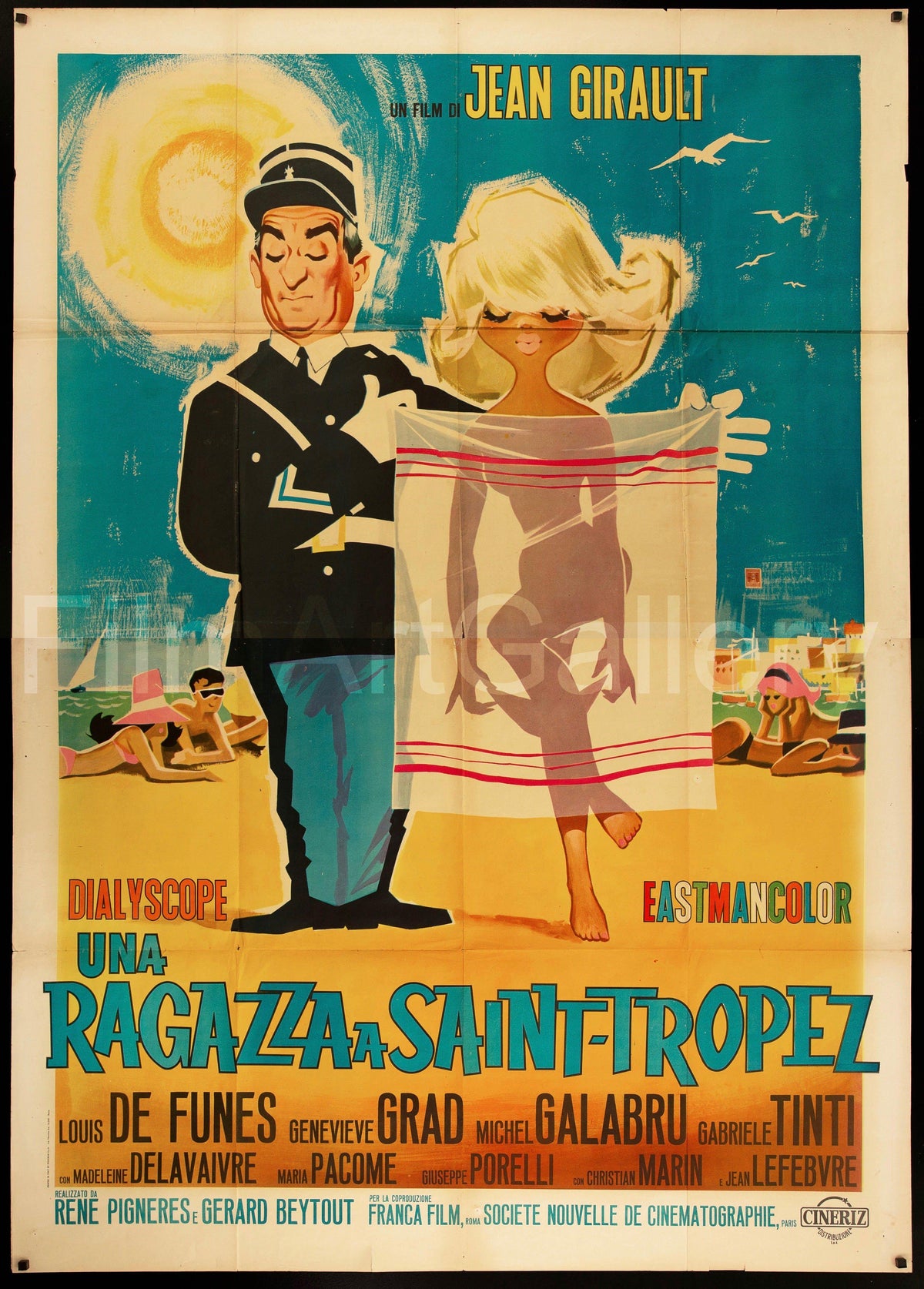 Darling Vintage Italian Movie Poster