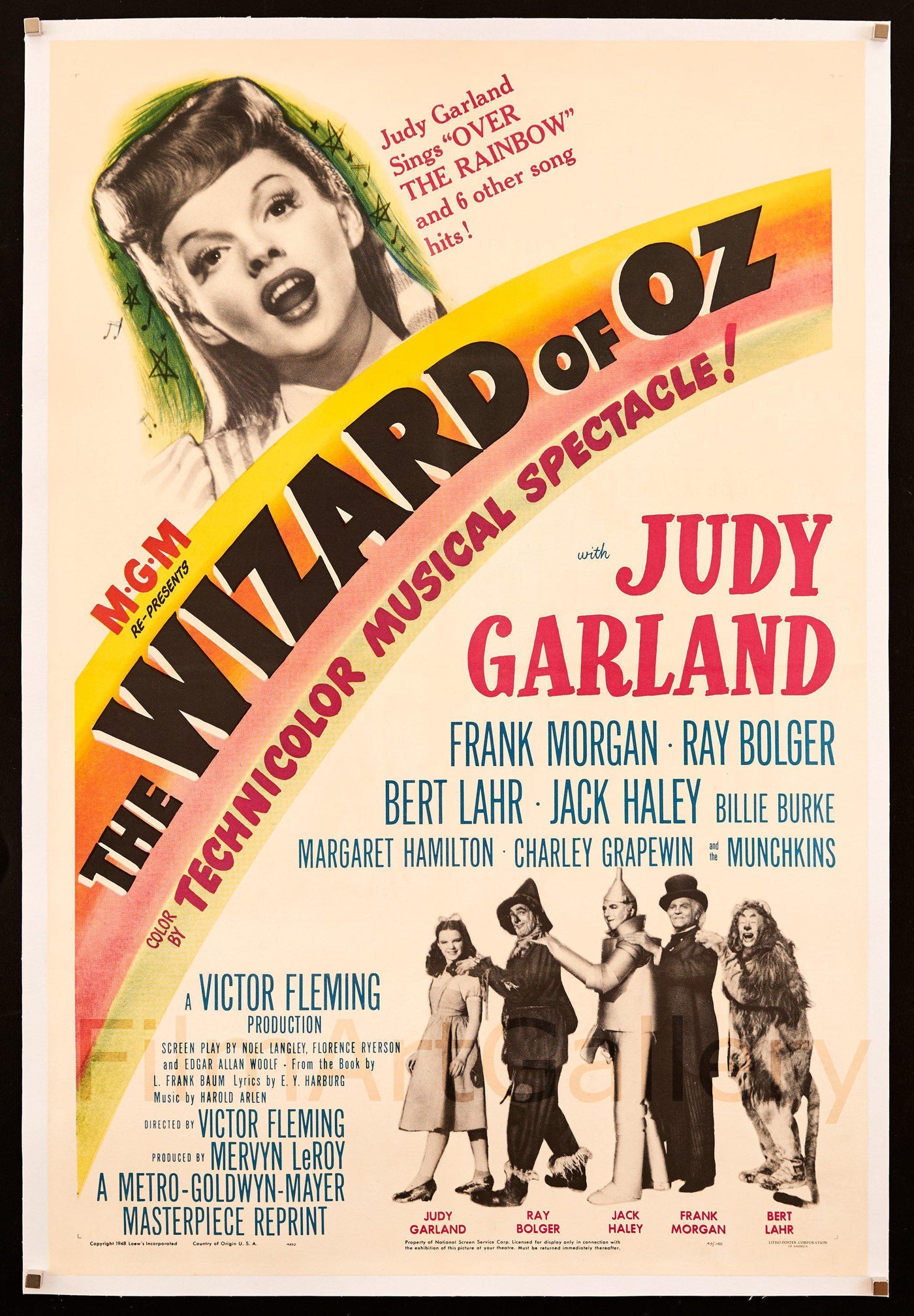 The Wizard Of Oz Movie Poster | 1 Sheet (27x41) Original Vintage Movie Poster