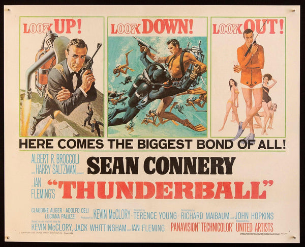 james bond original movie posters