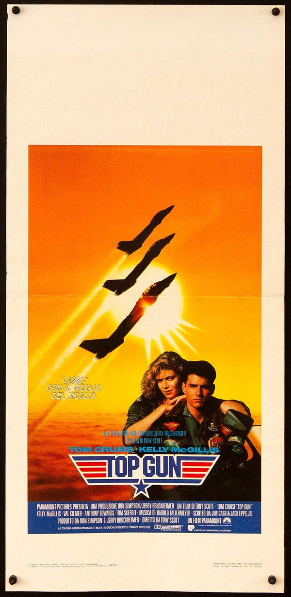 official top gun movie poster