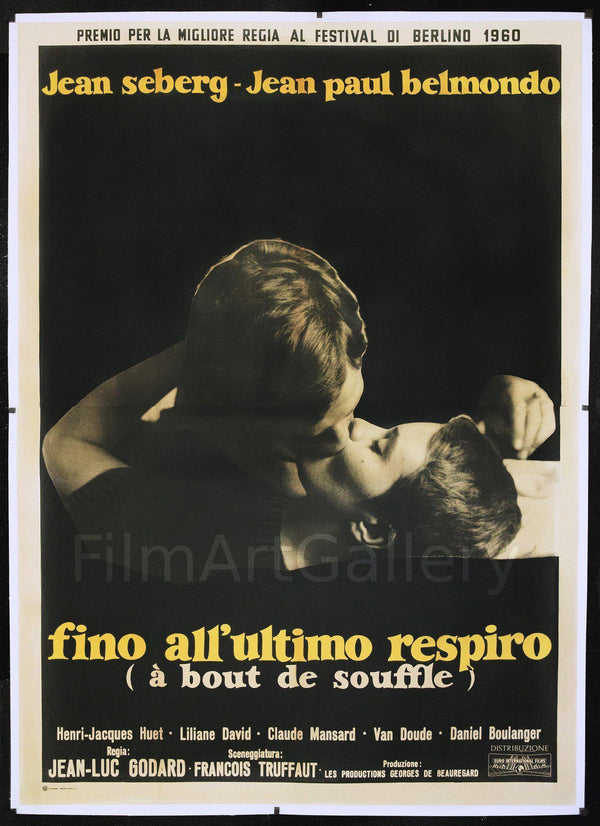 Breathless A Bout De Souffle Movie Posters Original Vintage Movie Posters Filmart Gallery