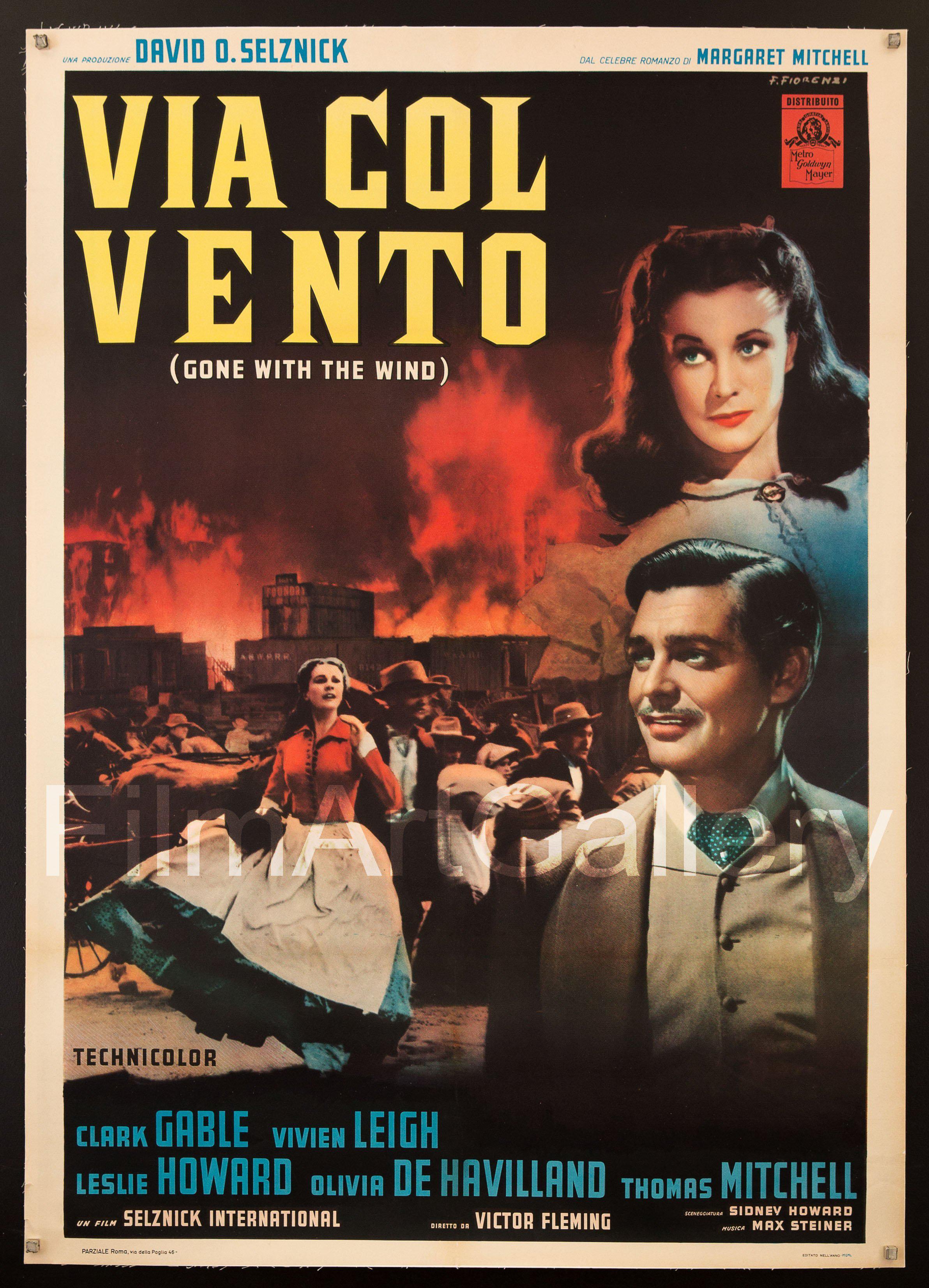 1950s Vintage Italian - Gone With the Wind