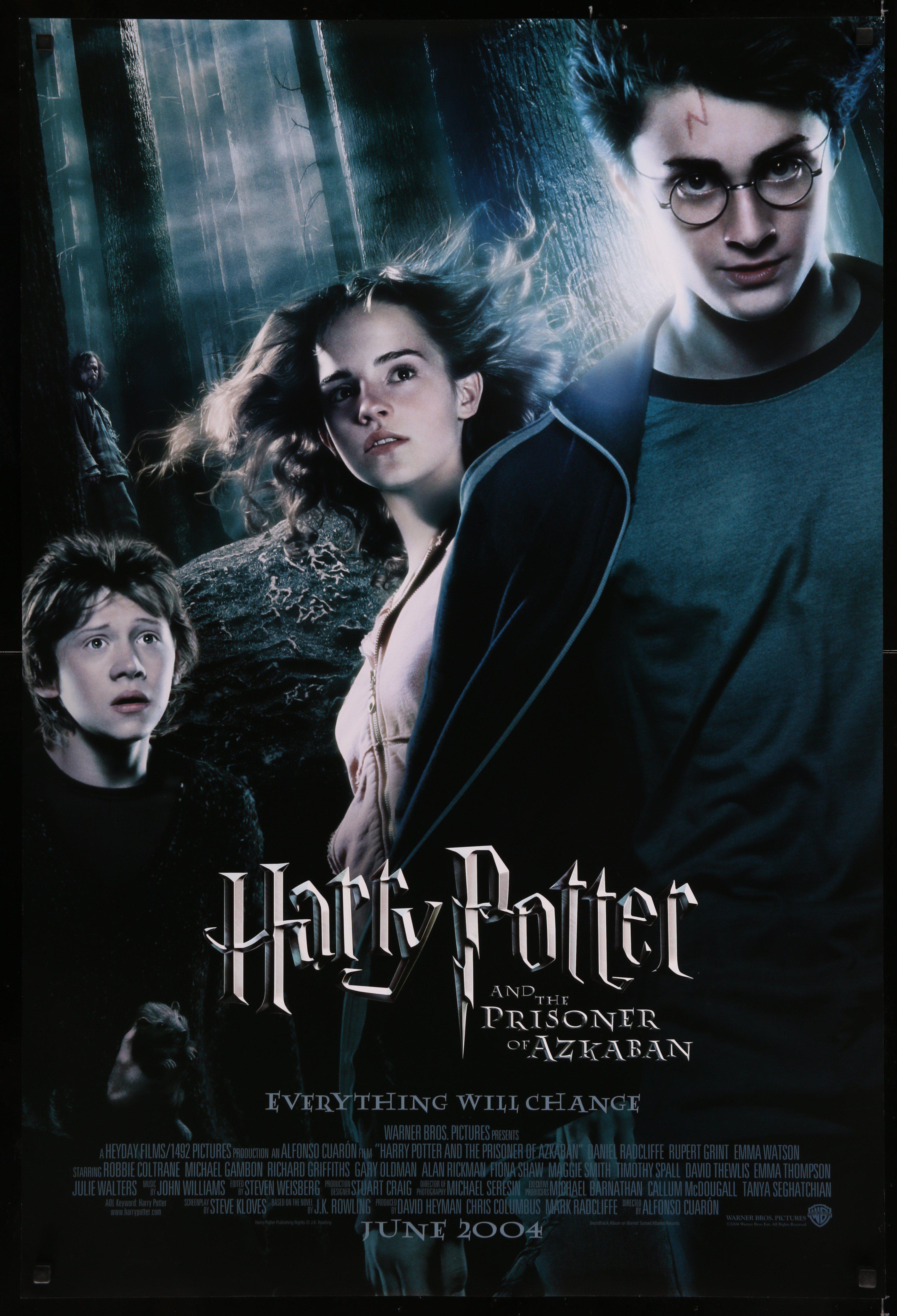 Harry Potter and the Prisoner of Azkaban Movie Poster | 1 Sheet (27x41