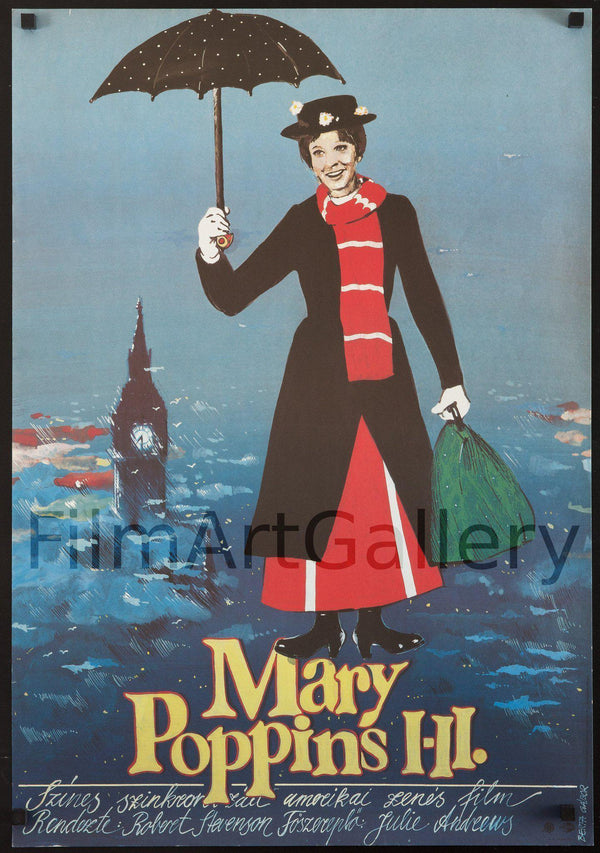 mary poppins movie poster