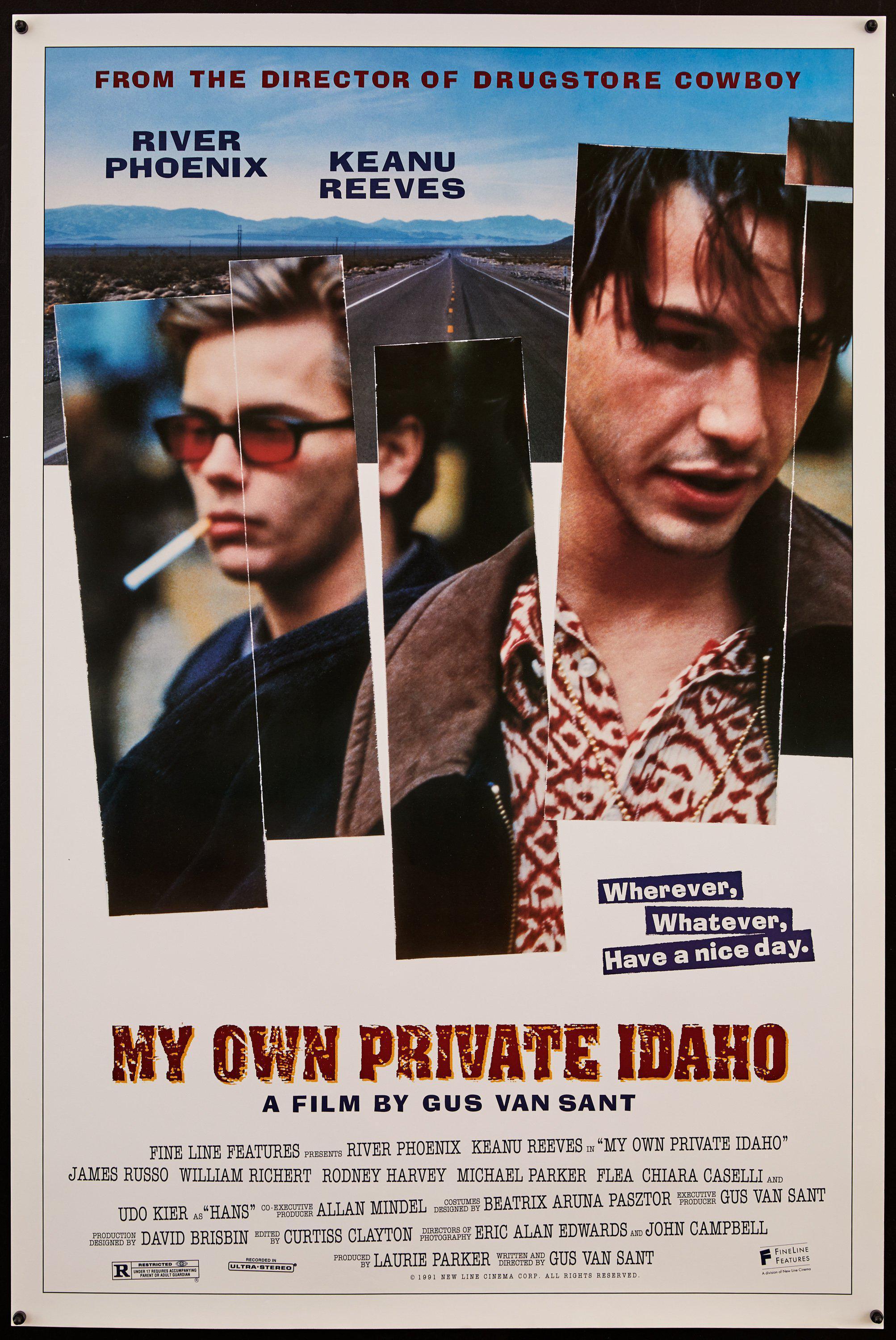My Own Private Idaho Movie Poster 1 Sheet 27x41 Original Vintage Movie Poster 7124