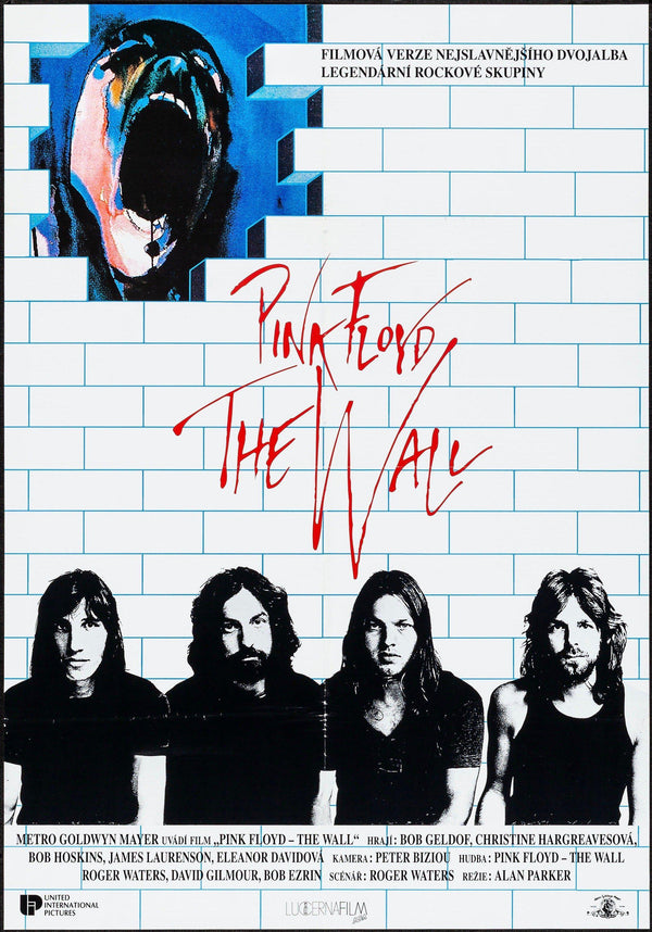 udslæt tvetydig uhøjtidelig Pink Floyd The Wall Vintage Hungarian Movie Poster