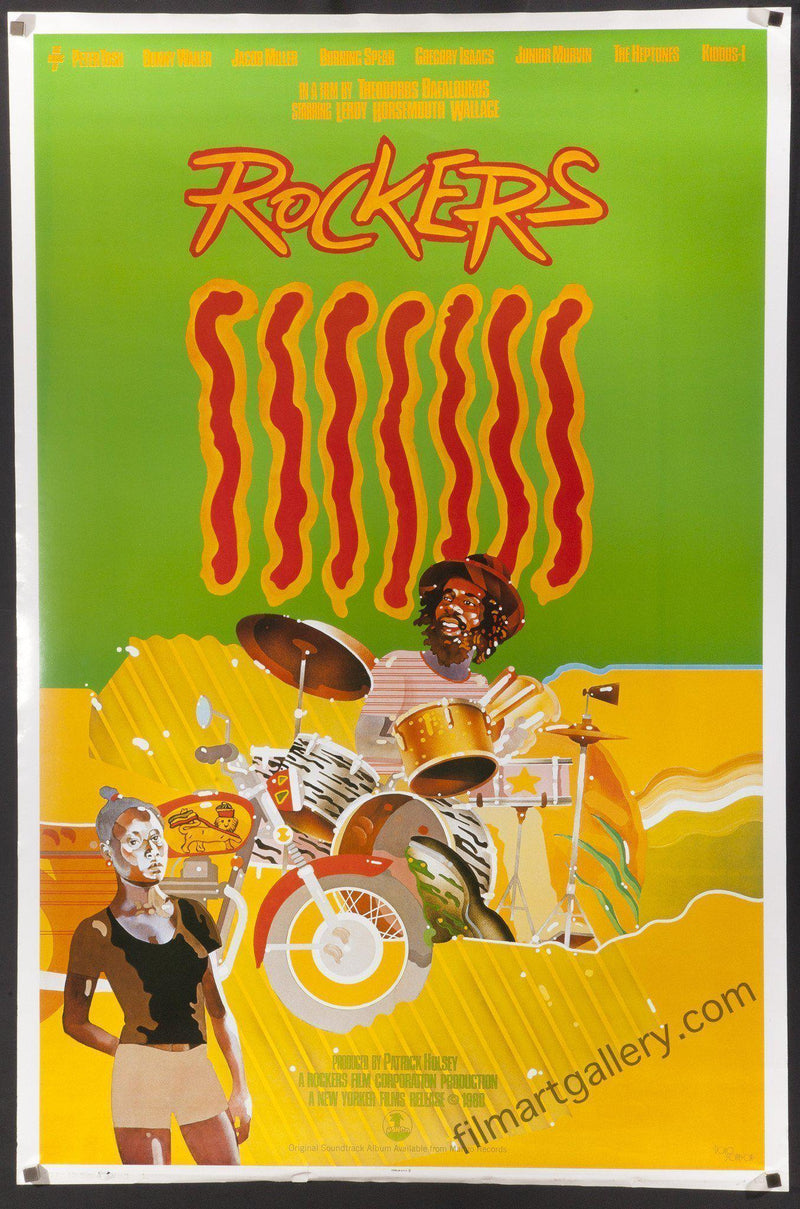 Rockers Movie Poster | 1 Sheet (27x41) Original Vintage Movie Poster | 4452