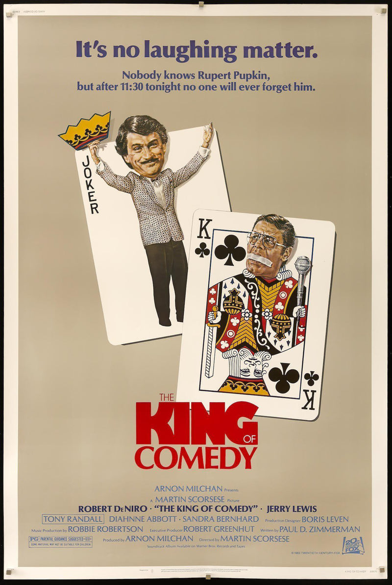 The King Of Comedy Movie Poster 40x60 Original Vintage Movie Poster