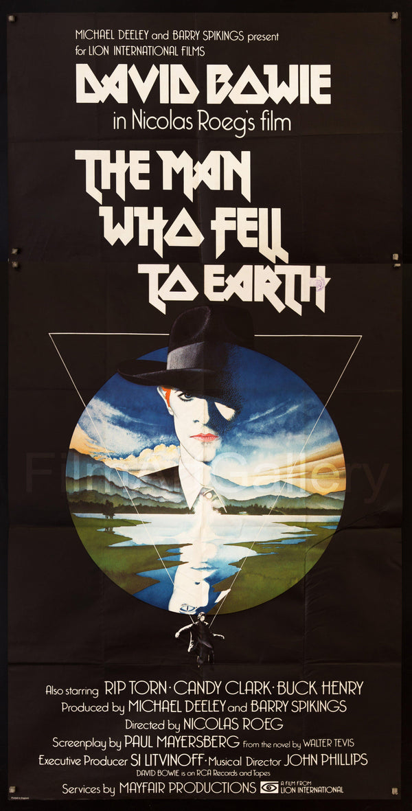 The Man Who Fell To Earth Movie Poster 3 Sheet 41x81 Original Vintage Movie Poster 4834