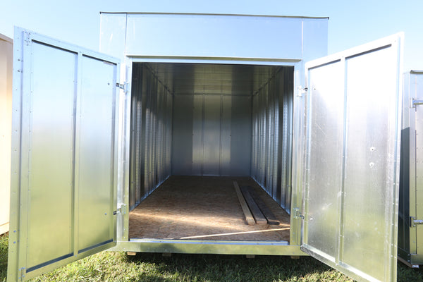 Galvanized Steel Dry Storage Shipping Container, Capacity: >40 ton