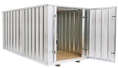 weatherproof steel storage container