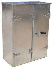 Industrial steel storage cabinet
