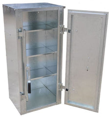 Industrial steel storage locker