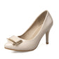 Womens High Heel Shoes Metal Lady Pumps Party Dress Shoes