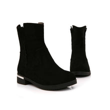 Load image into Gallery viewer, Women Ankle Boots Artificial Suede Shoes Woman 2016 3487