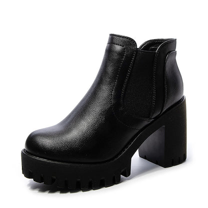 Ankle Boots High Heels Women Platform Shoes Fall|Winter 9477 – Shoeu