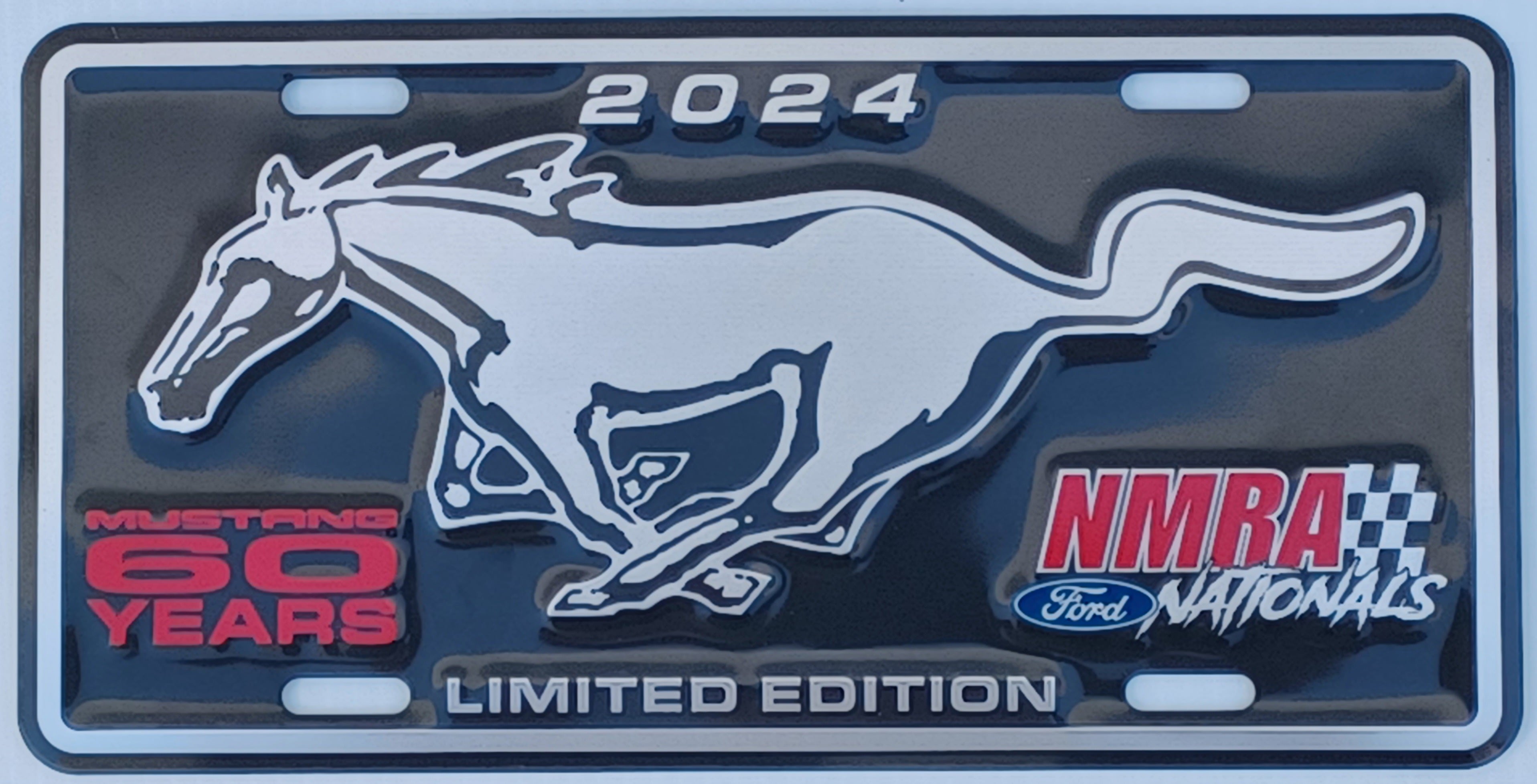 2024 Limited Edition NMRA Ford Nationals License Plate Official Store