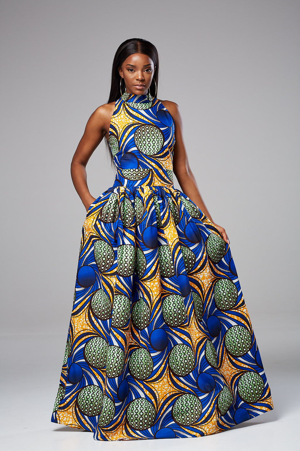 African maxi dresses uk