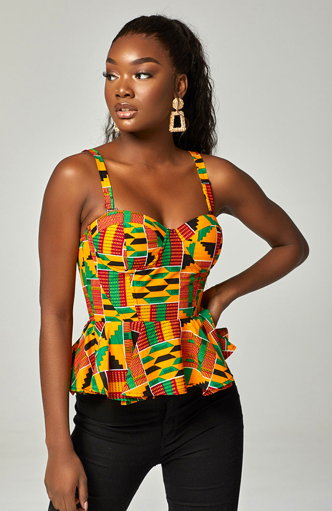 Laviye African Print Tops  African Print Tops and Blouses Collection –  LAVIYE