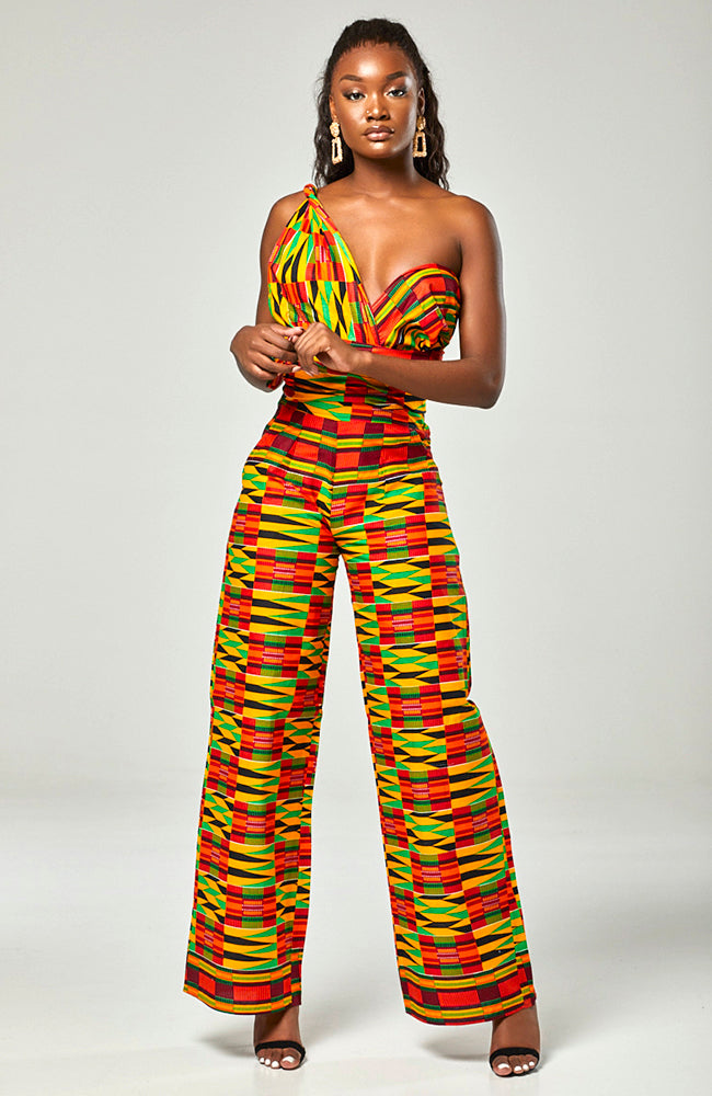 kente jumpsuit