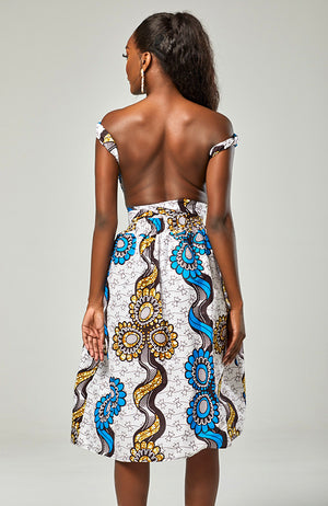 ankara midi dresses