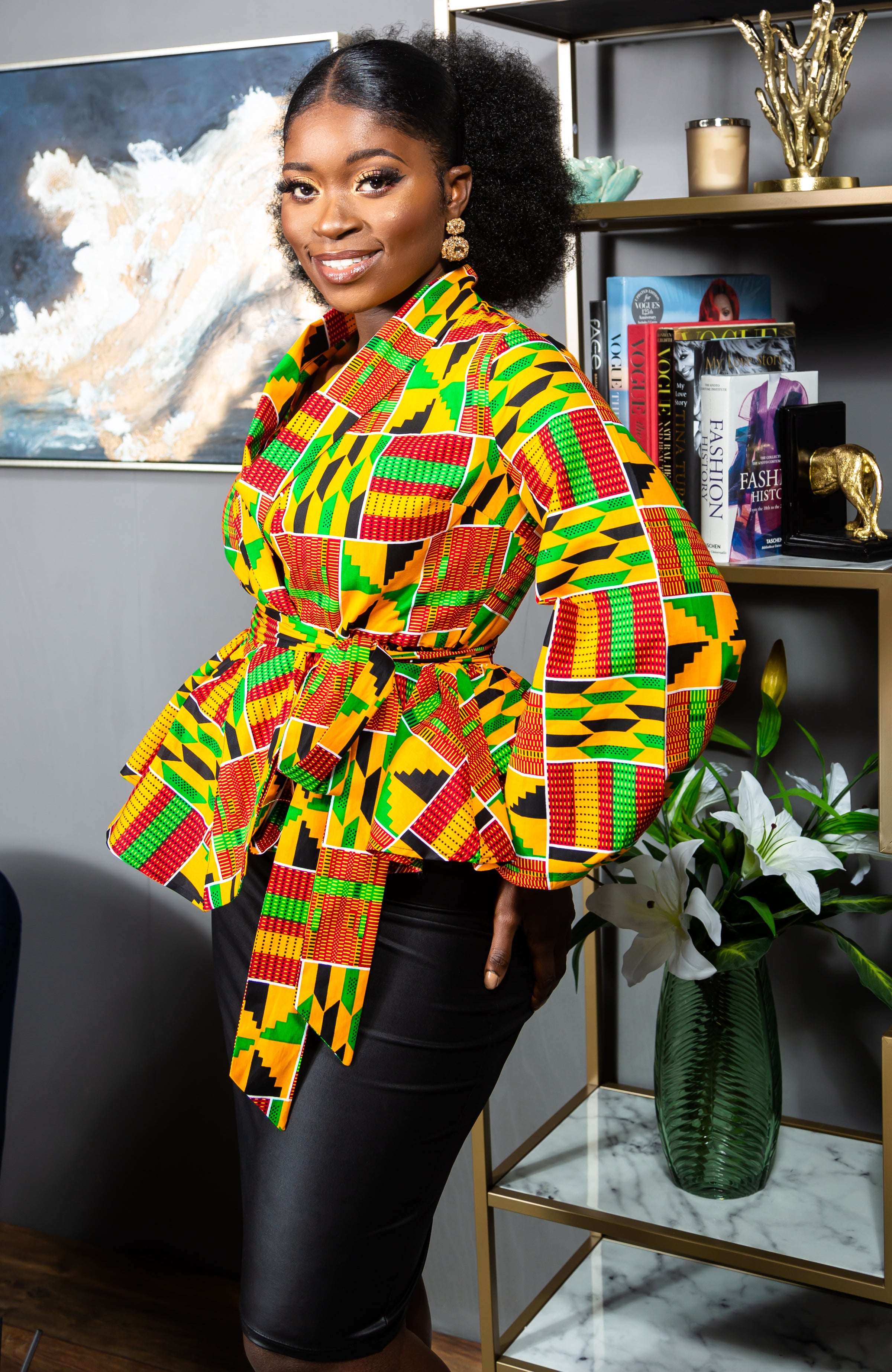 african print shirts for ladies