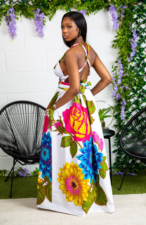 Laviye African Print Maxi Dresses | Floor-length Maxi Dress Collection ...