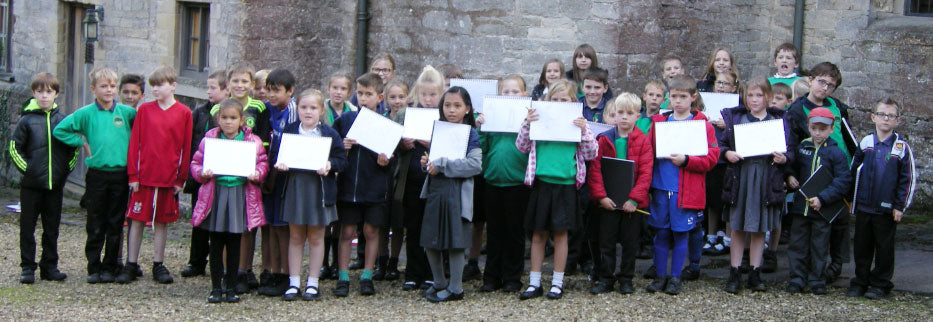 Children at Ellys Manor House 