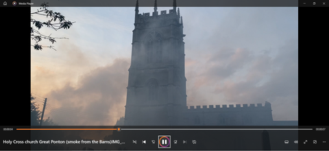 Video screenshot of  Holy Cross Church Great Ponton