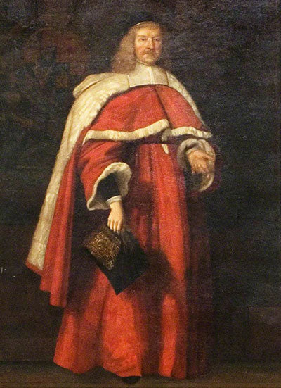 Sir William Ellys, Fire Judge (1609 - 1680) 