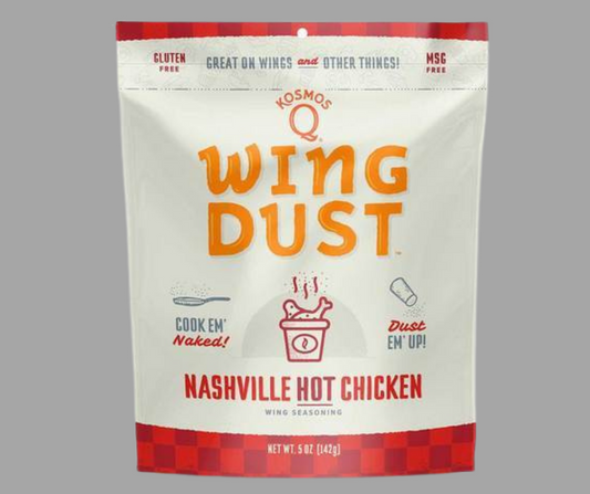 KOSMOS Q WING DUST - BUFFALO HOT – Humphreys BBQ