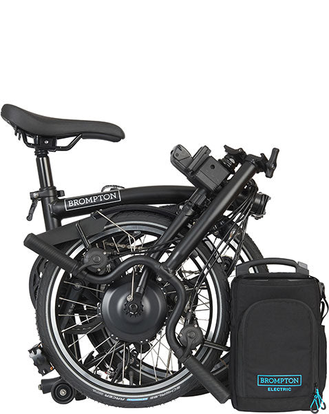 Brompton Electric C LINE folded