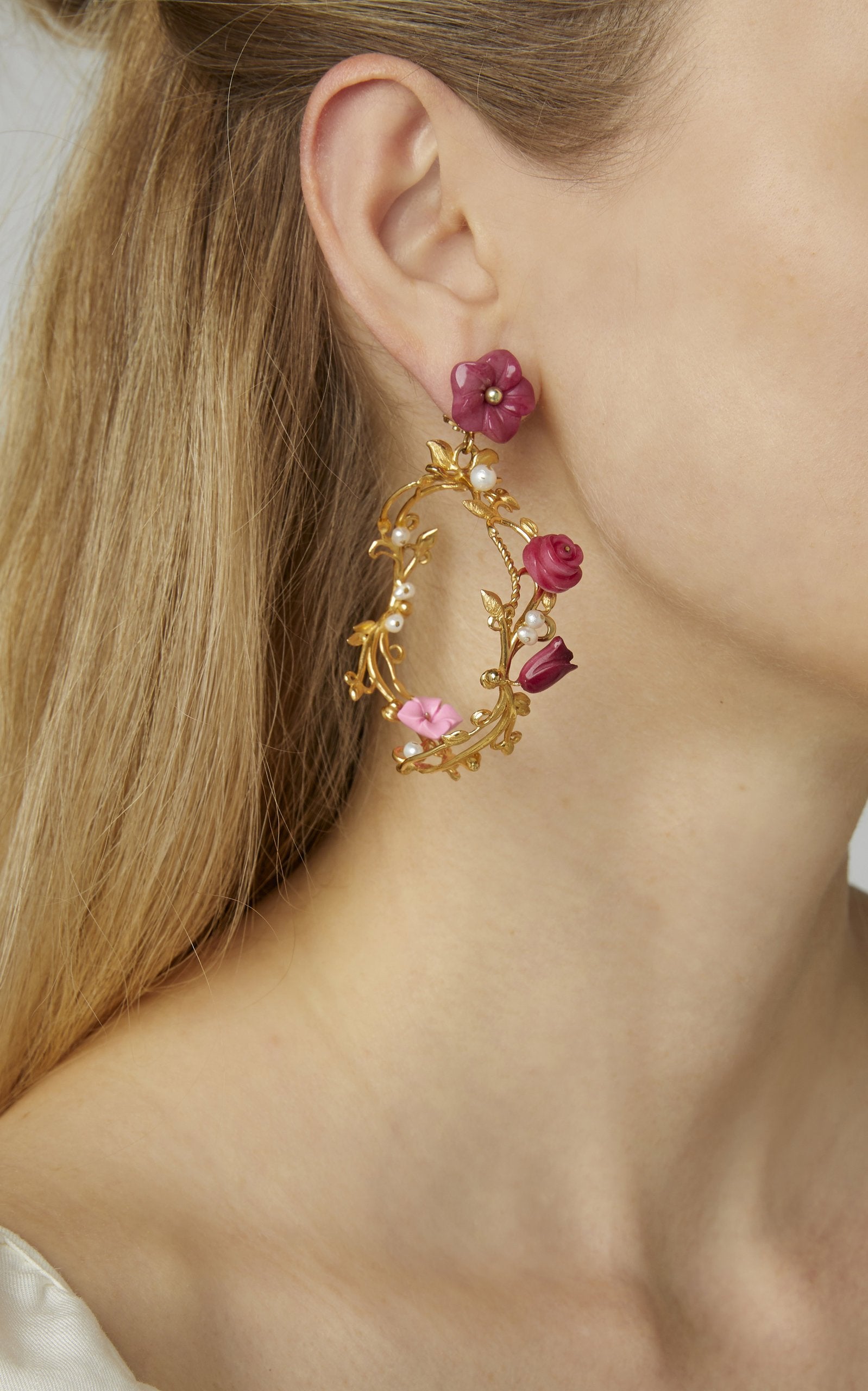 Flower Whirl Earrings