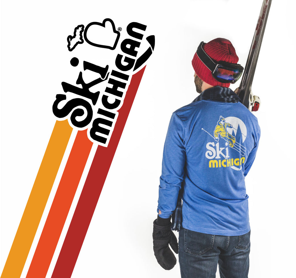 Ski Michigan | Long Sleeve | The Mitten State