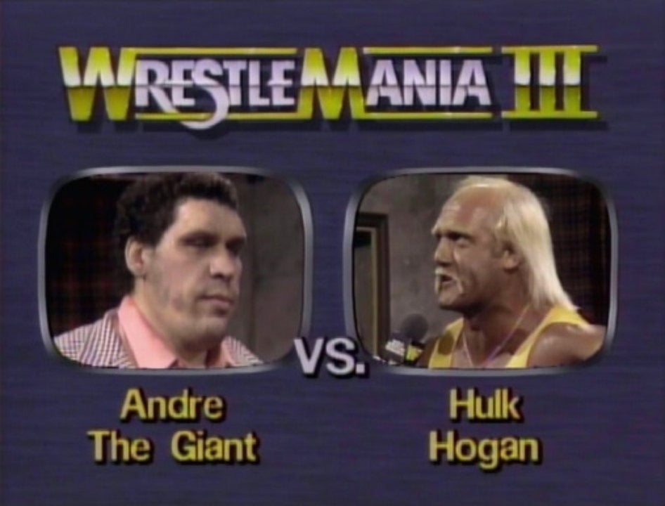 Wrestlemania III | Hogan vs André