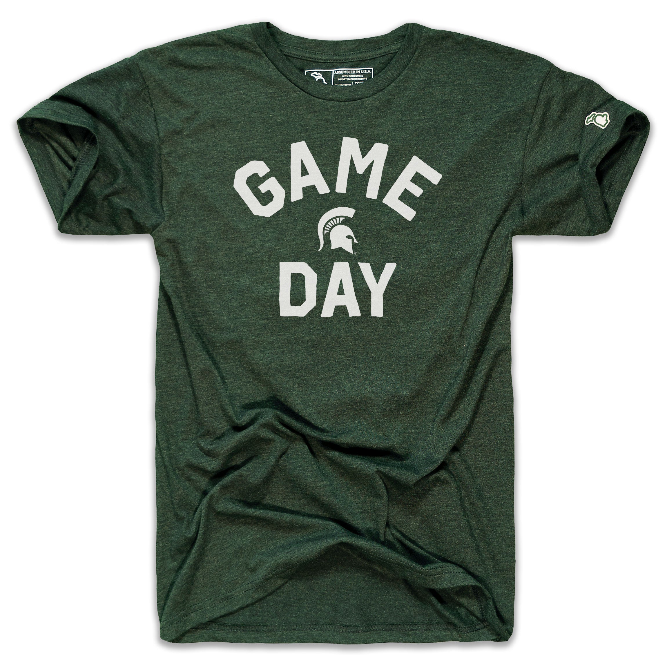 Msu Game Day Tee Michigan State University The Mitten State