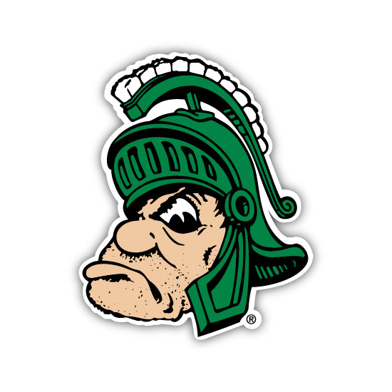 Michigan State Spartans Sticker Sparty Sticker Sparty Paper Paper Party Supplies