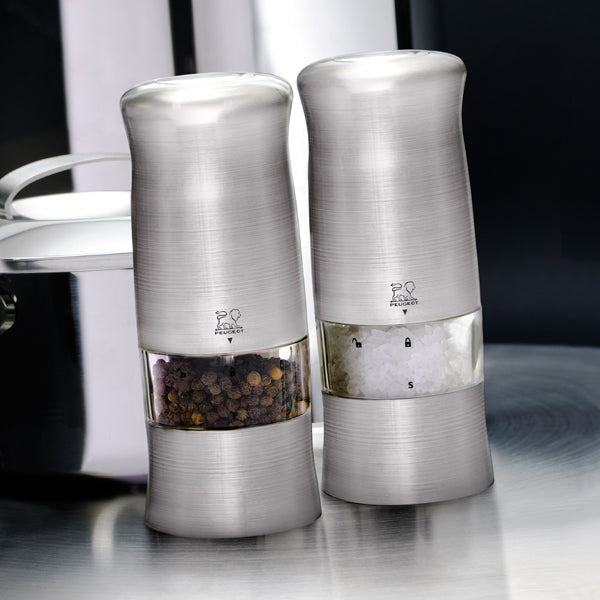 Peugeot Zeli Electric Salt & Pepper Mill Set