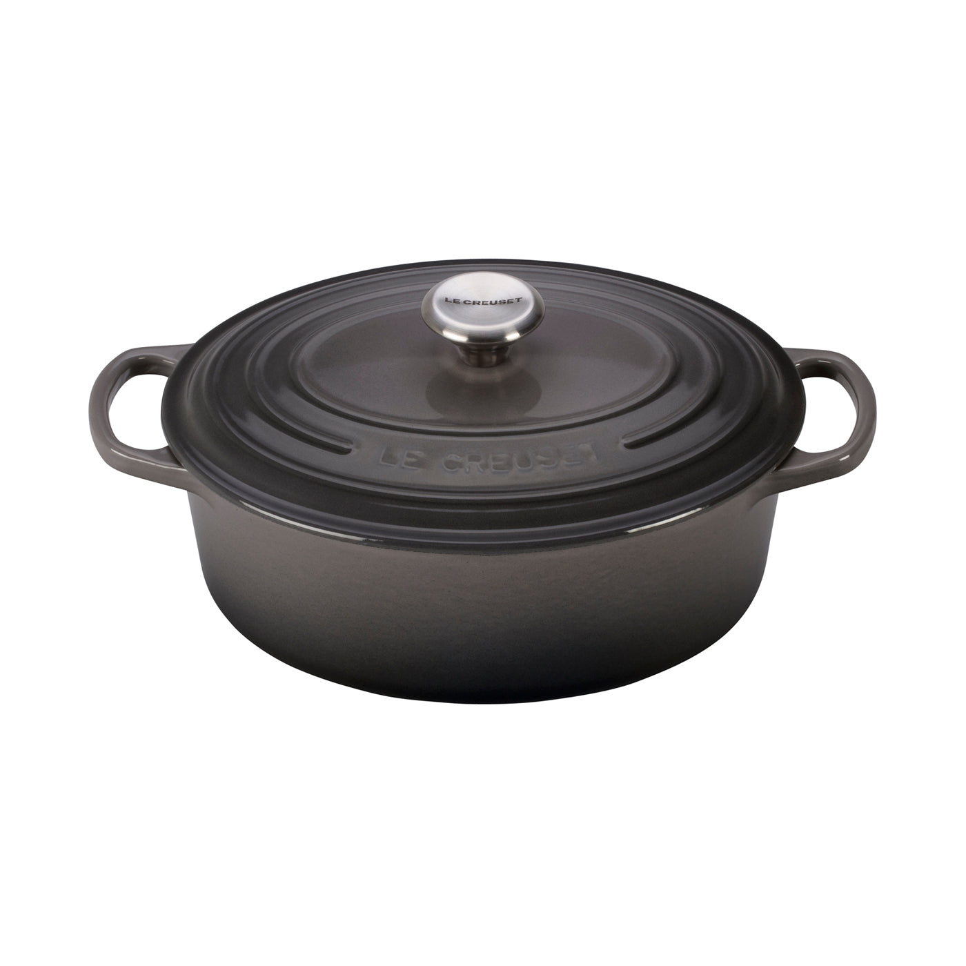 Le Creuset 2 3/4 Qt. Signature Oval Dutch Oven - Oyster – Chef's Arsenal