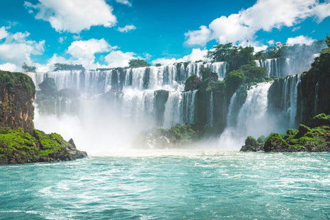Iguazu Falls in the heart of yerba mate country