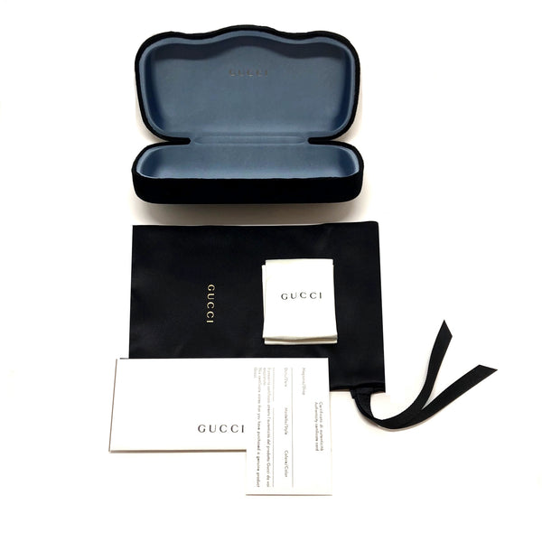 gucci glasses case black