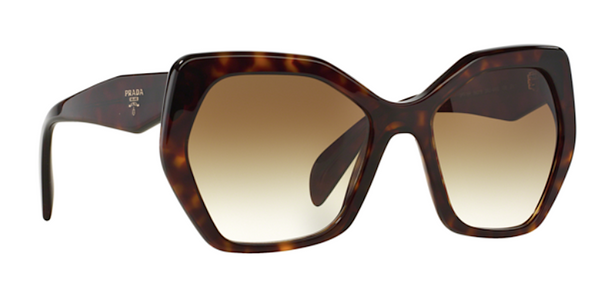 Women's Oversized Large Prada Sunglasses | SPR 16R 2AU4M0 | Brown ...