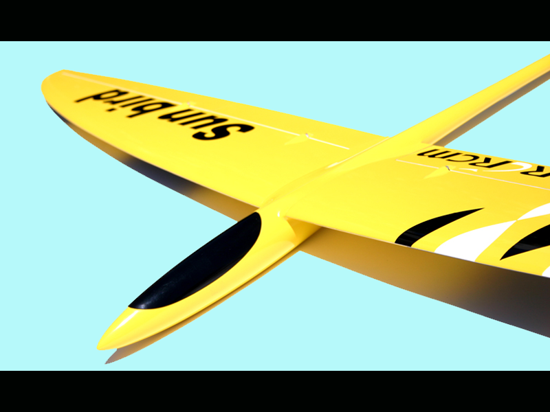 sunbird rc glider