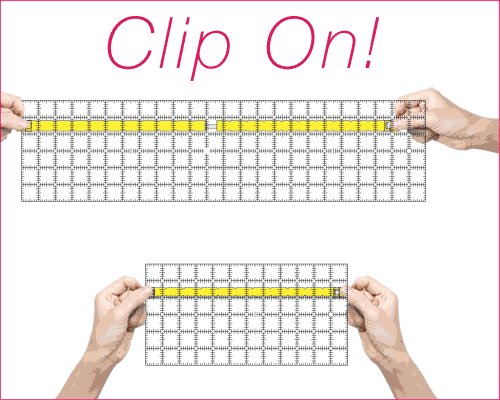 Guidelines4quilting - Quilt Ruler Upgrade Kit - Mistake Proof & Slip Proof  Yo