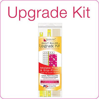  Guidelines4quilting - Quilt Ruler Connector/Handle - Made of  Virtually Unbreakable Polycarbonate - Left-Handed Friendly - Premium  Suction Cups & Built-in Handle