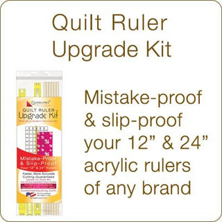 Guidelines4Quilting's demos on Quilt Ruler Upgrade Kit, Quilt Ruler  Connector and Seam Guide Setter 